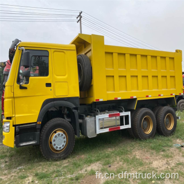 Camions à benne basculante remis à neuf HOWO 371